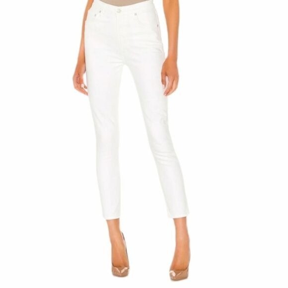 NWT AGOLDE Nico High Rise Slim in Radiate Size 31 - Picture 1 of 13